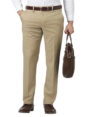 Van Heusen Mid Rise Slim Fit Trousers